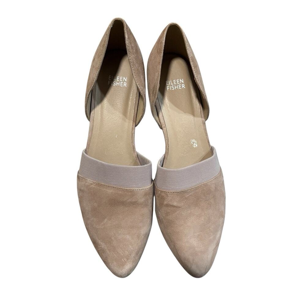 Eillen Fisher Hilly D'orsay Wedge Heels Sz 11